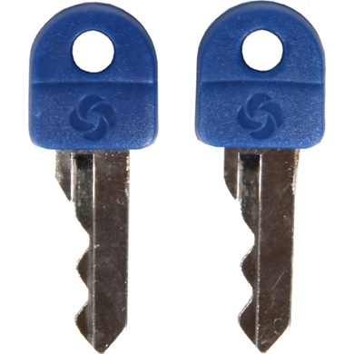 Комплект навесных замков на ключе с системой TSA Samsonite CO1*039 Midnight Blue
