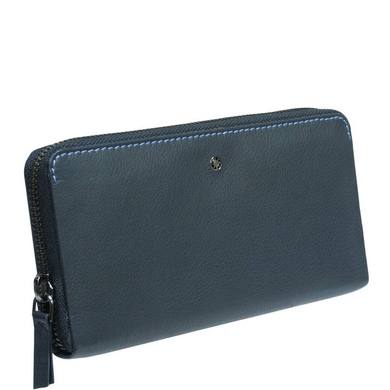 Жіночий шкіряний гаманець Tony Perotti 11059 Timone navy (темно-синій)