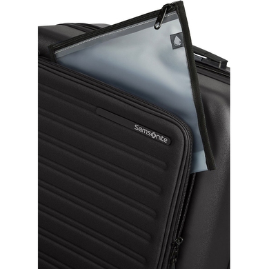 Валіза Samsonite StackD з відділенням для ноутбука 15,6" із полікарбонату Macrolon на 4-х колесах KF1*005 Black (мала)