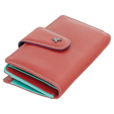 Жіночий гаманець з натуральної шкіри Visconti Spectrum Ylang SP30 Red Multi