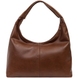 Женская сумка Mattioli из натуральной итальянской кожи 045-21C коньячного цвета, Коньячный