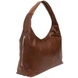 Женская сумка Mattioli из натуральной итальянской кожи 045-21C коньячного цвета, Коньячный